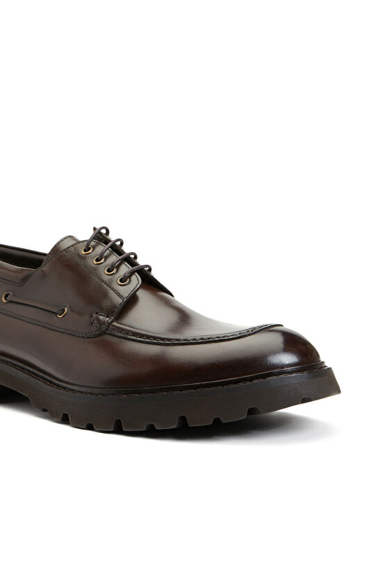 Kahverengi Erkek Deri Ayakkabı