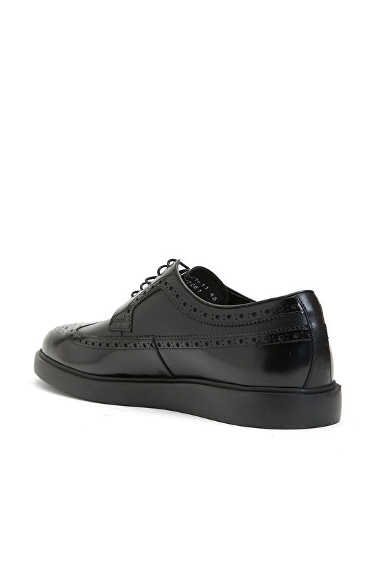 Siyah Erkek Deri Ayakkabı