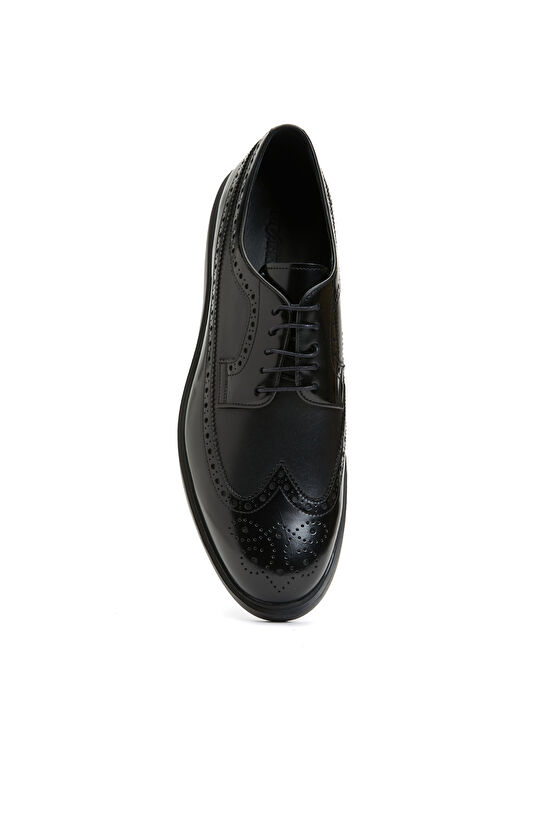 Siyah Erkek Deri Ayakkabı