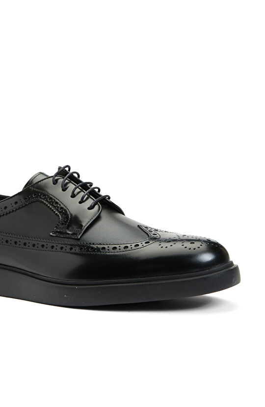 Siyah Erkek Deri Ayakkabı