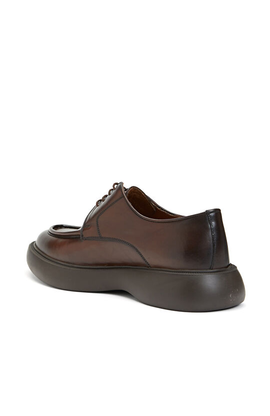 Kahverengi Erkek Deri Ayakkabı