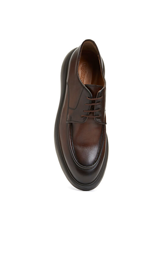 Kahverengi Erkek Deri Ayakkabı