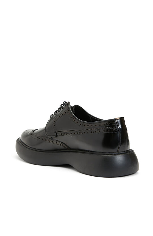 Siyah Erkek Deri Ayakkabı