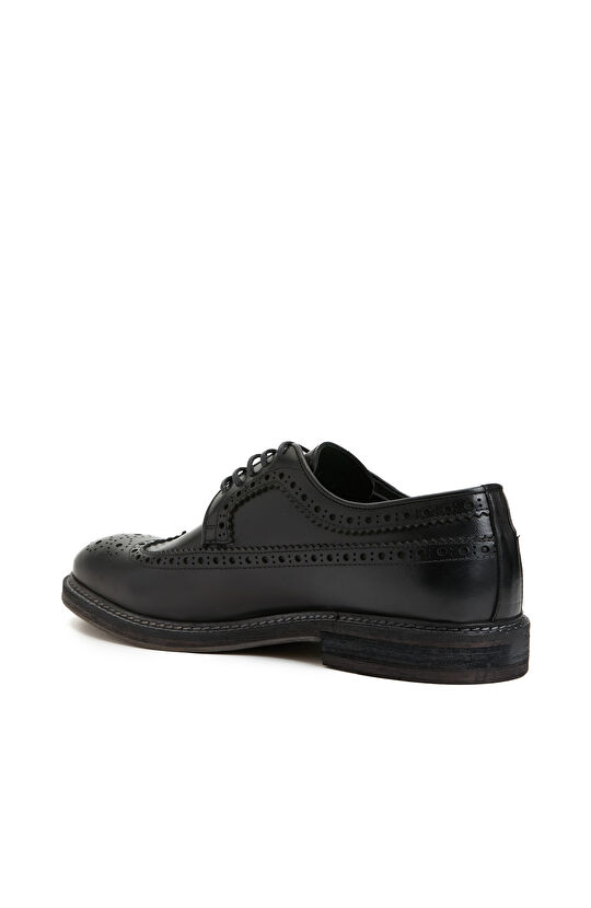 Siyah Erkek Deri Ayakkabı