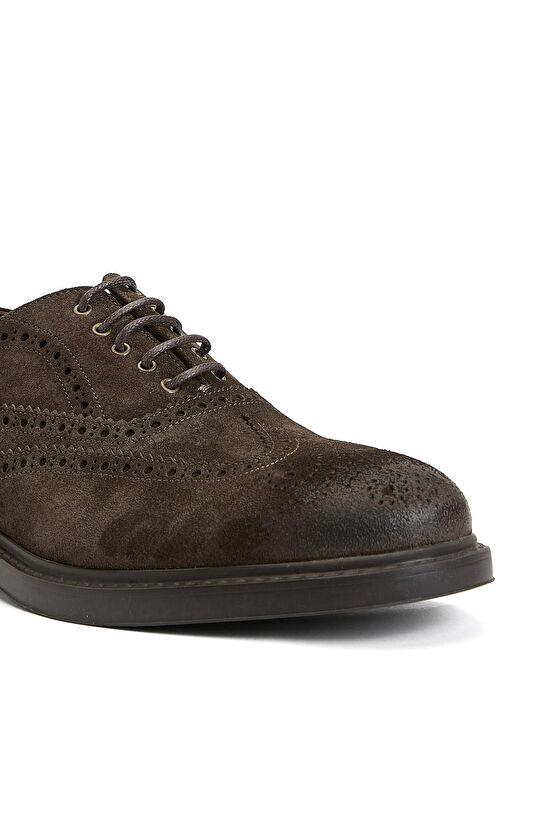 Kahverengi Erkek Deri Ayakkabı