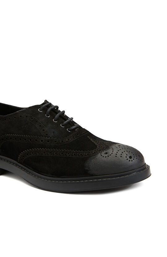 Siyah Erkek Deri Ayakkabı