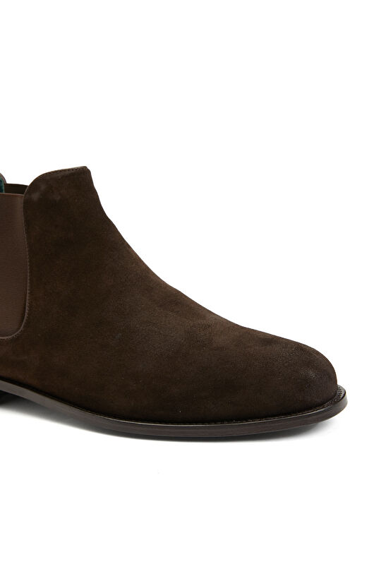 Kahverengi Erkek Deri Bot