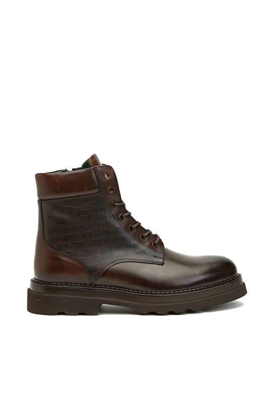 Kahverengi Erkek Deri Bot