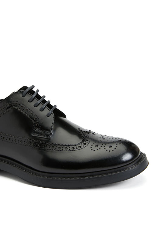 Siyah Erkek Deri Ayakkabı