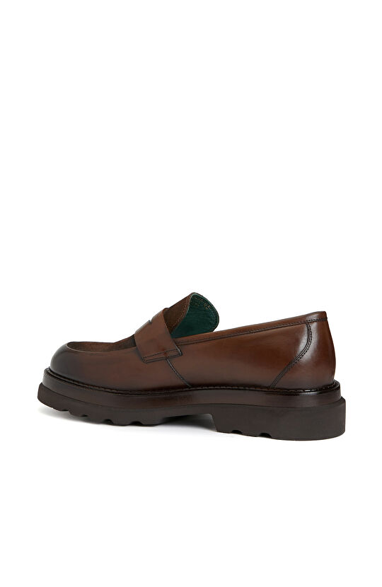 Kahverengi Erkek Süet Loafer