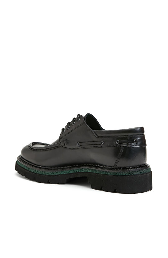 Siyah Erkek Deri Ayakkabı