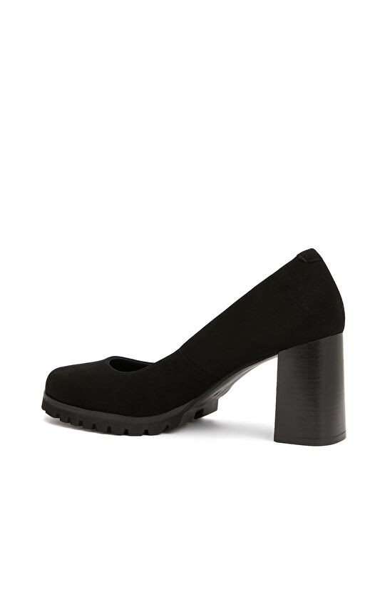 Siyah Süet Kadın Stiletto