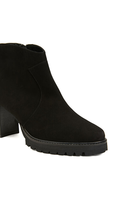 Siyah Kadın Süet Bot