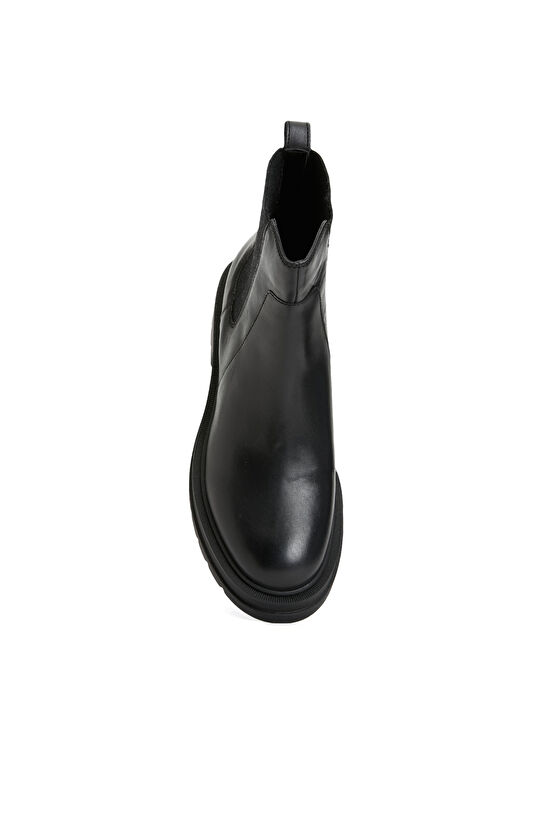 Siyah Kadın Deri Bot