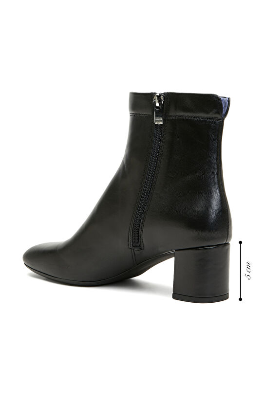 Siyah Kadın Deri Bot