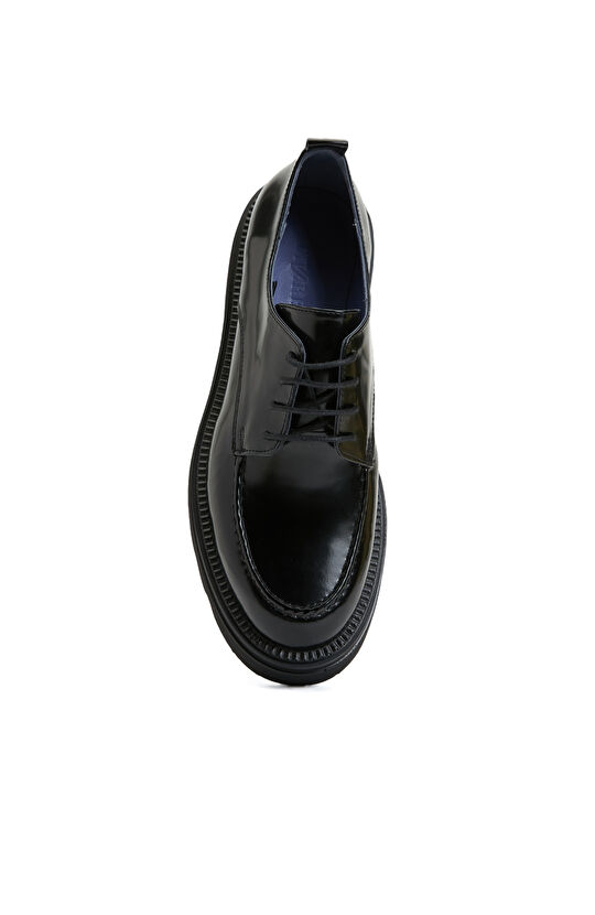 Siyah Kadın Deri Ayakkabı