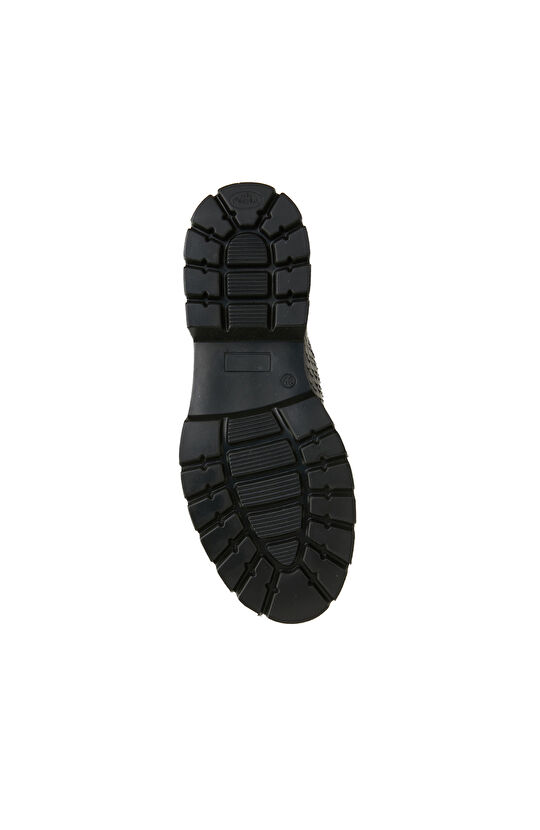 Siyah Kadın Deri Ayakkabı