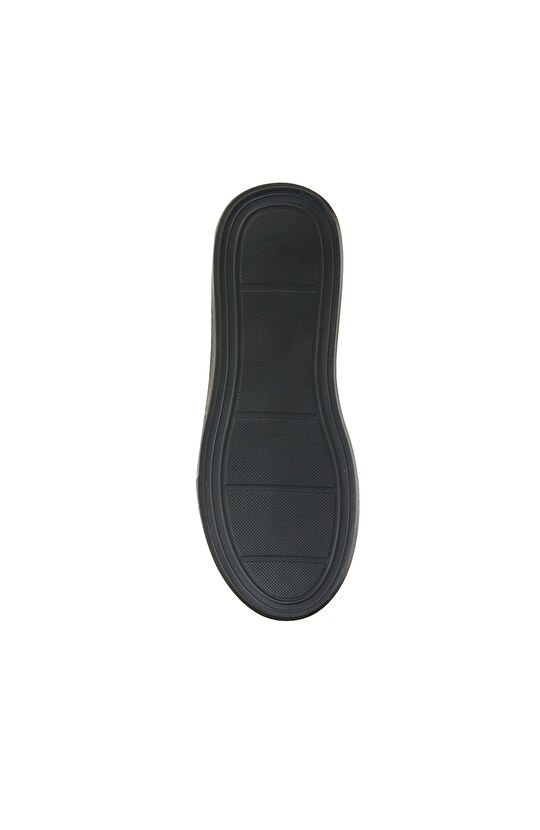 Lacivert Kadın Deri Sneaker