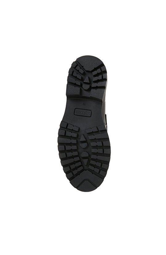 Bronz Kadın Deri Loafer