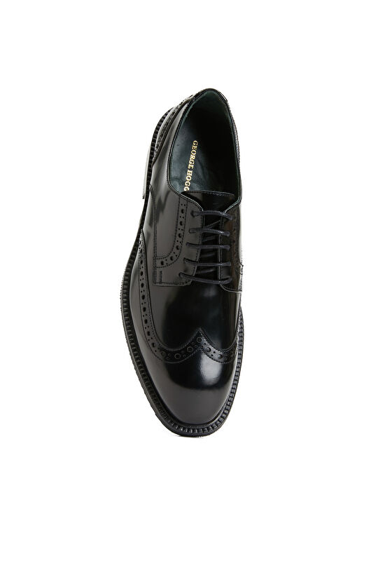 Siyah Kadın Deri Ayakkabı