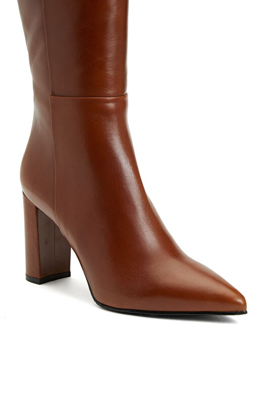 Taba Kadın Deri Çizme