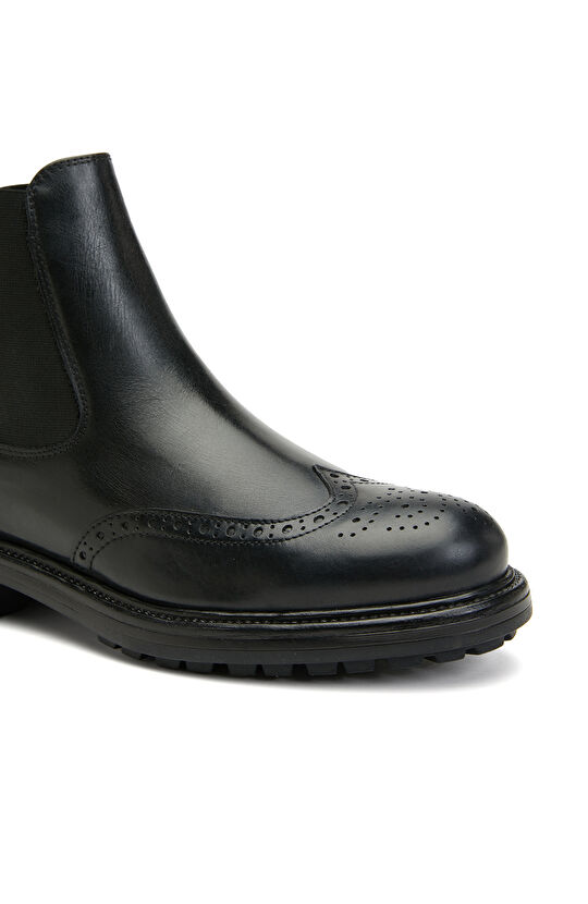 Siyah Kadın Deri Bot