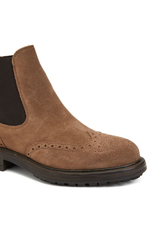 Vizon Kadın Süet Chelsea Bot