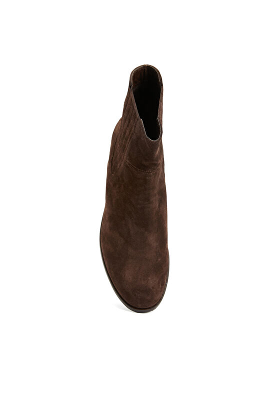 Kahverengi Kadın Süet Bot