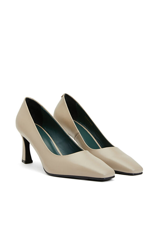 Vizon Kadın Deri Stiletto