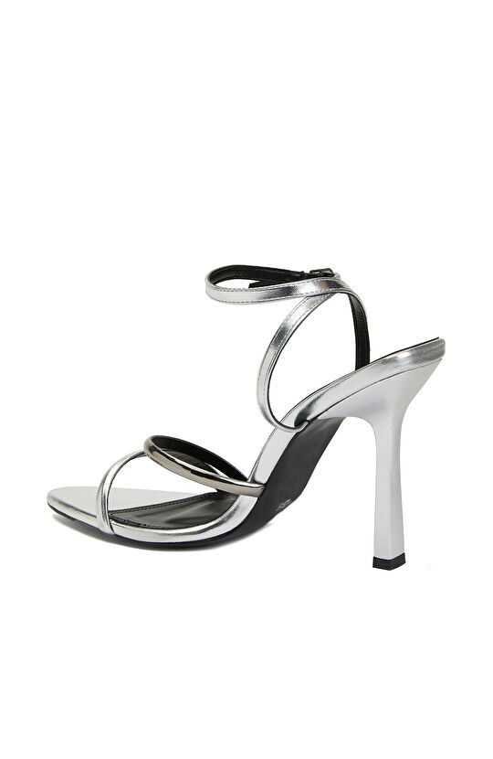 Silver Kadın Deri Sandalet