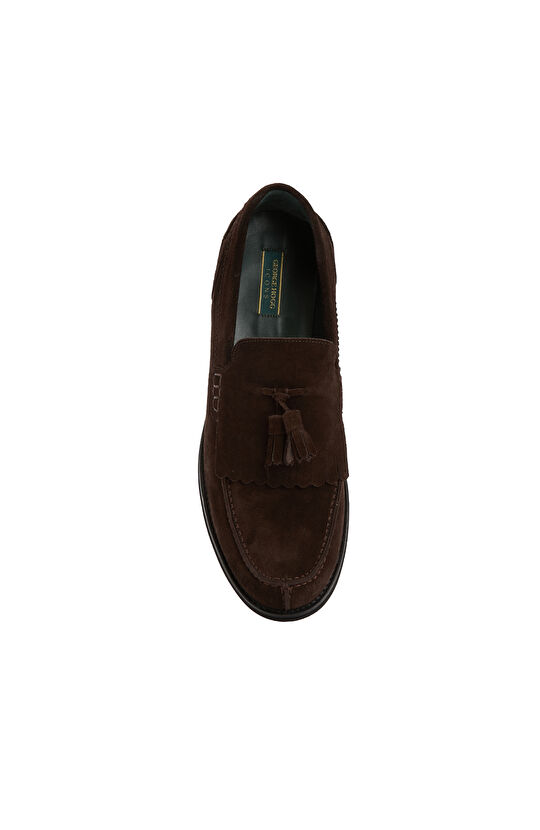 Acı Kahve Erkek Süet Loafer