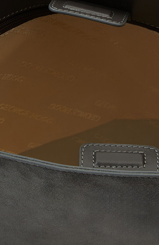 Gri Kadın Deri Çanta