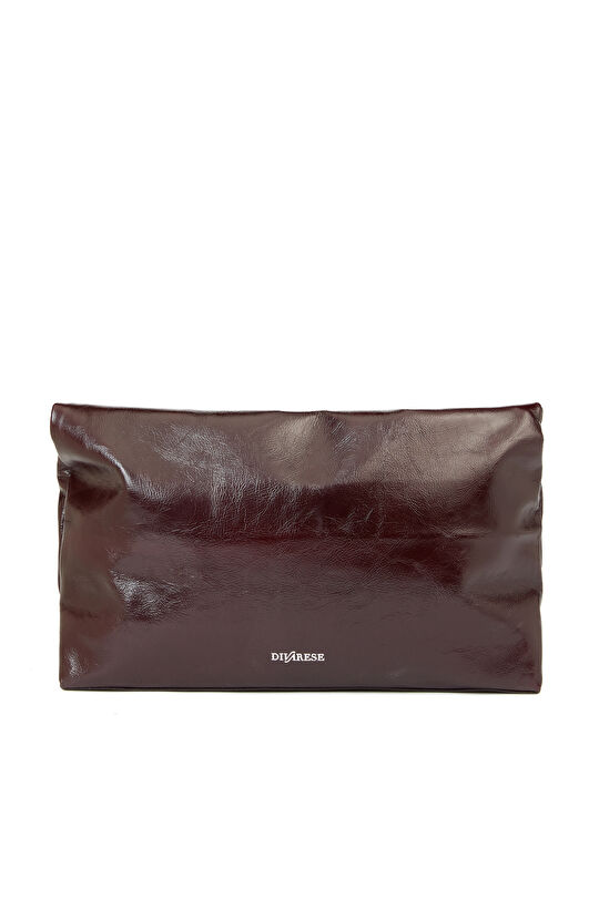 Bordo Kadın Deri  Çanta 