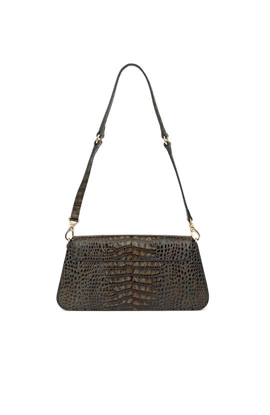 Haki Kadın Deri Çanta