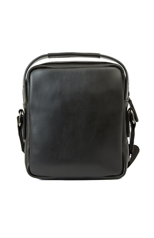 Siyah Erkek Süet Postacı Çanta