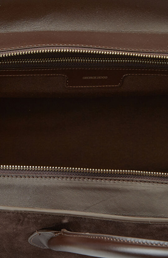 Kahverengi Kadın Süet Çanta