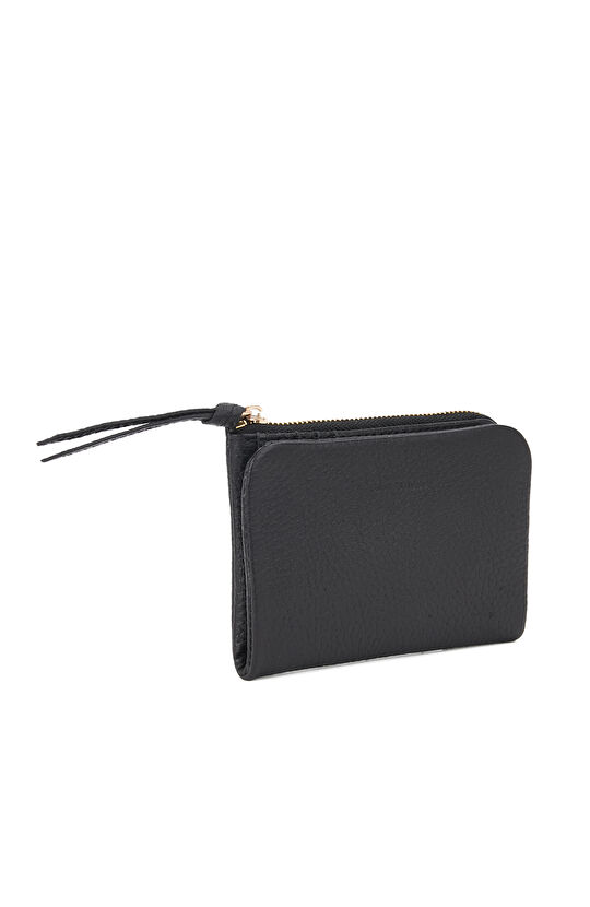 Siyah Kadın Deri Cüzdan