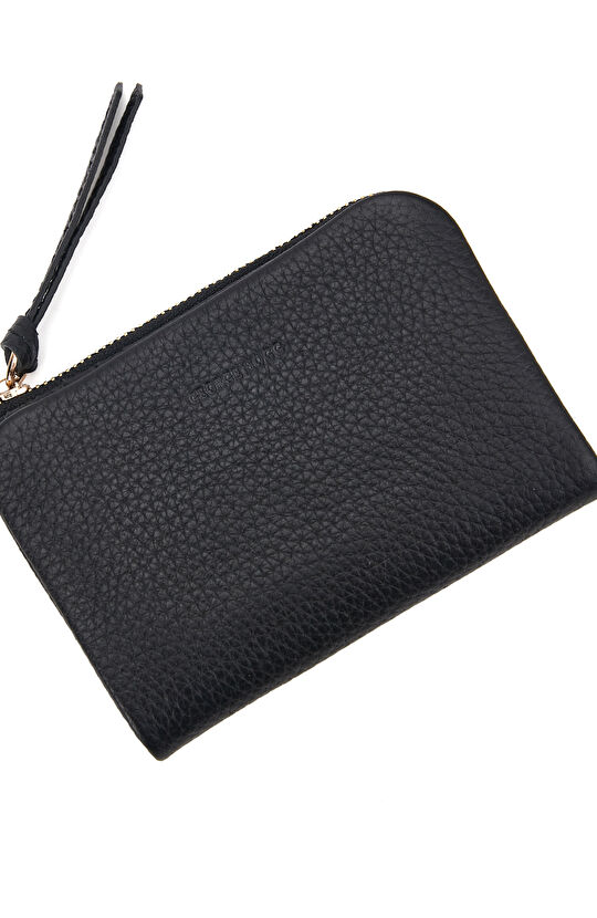 Siyah Kadın Deri Cüzdan
