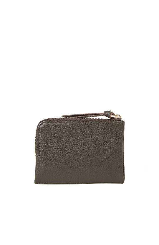 Kahverengi Kadın Deri Cüzdan