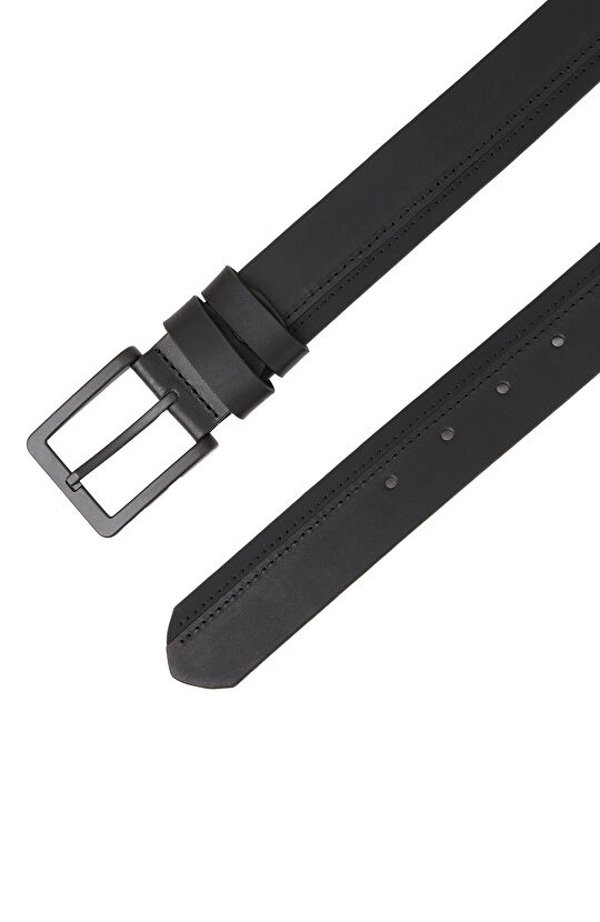 Siyah Erkek Deri Kemer