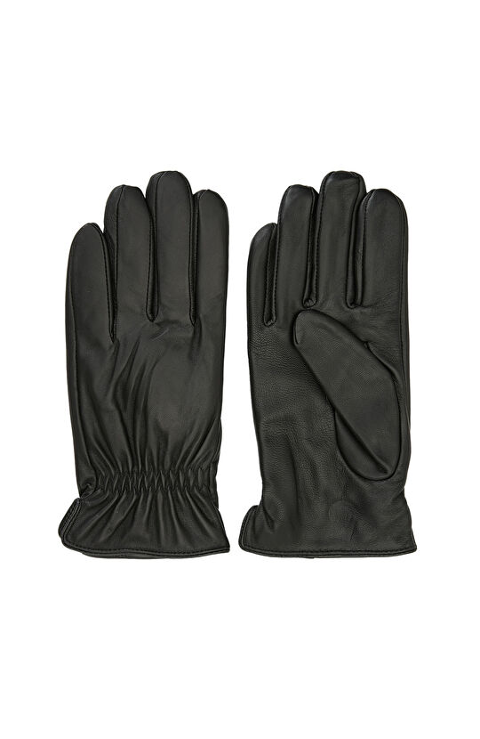 Siyah Erkek Deri Eldiven