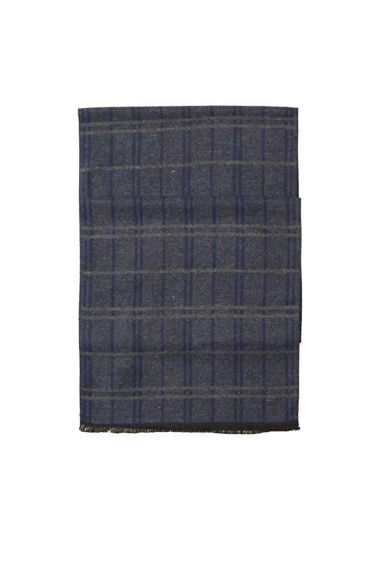 Lacivert Erkek Atkı