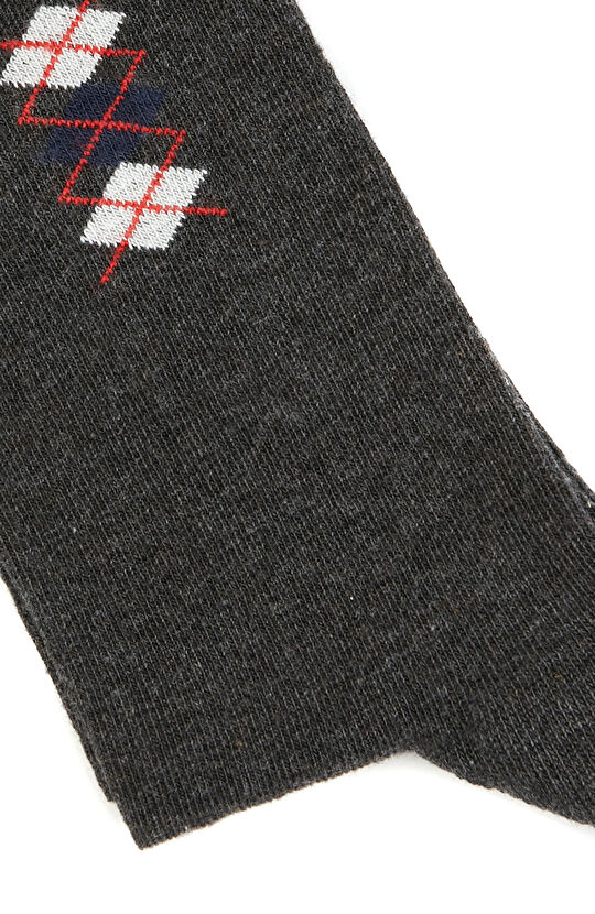 Antrasit Gri Pamuklu Erkek Soket Çorap