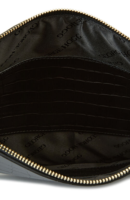 Siyah Kroko Kadın  Çanta