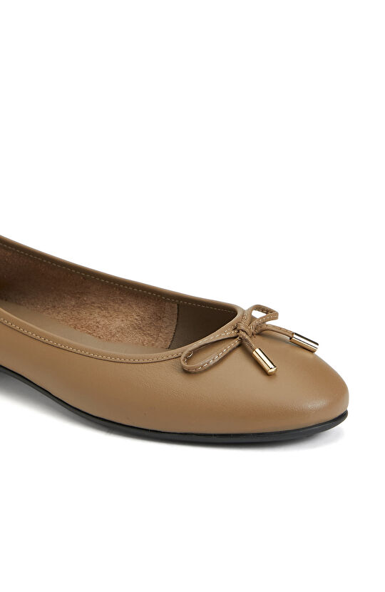 Vizon Kadın Deri Babet