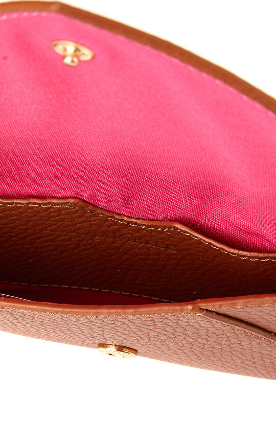 Taba Kapaklı Kadın Deri Cüzdan