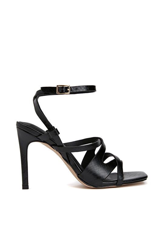 Siyah Kadın Sandalet