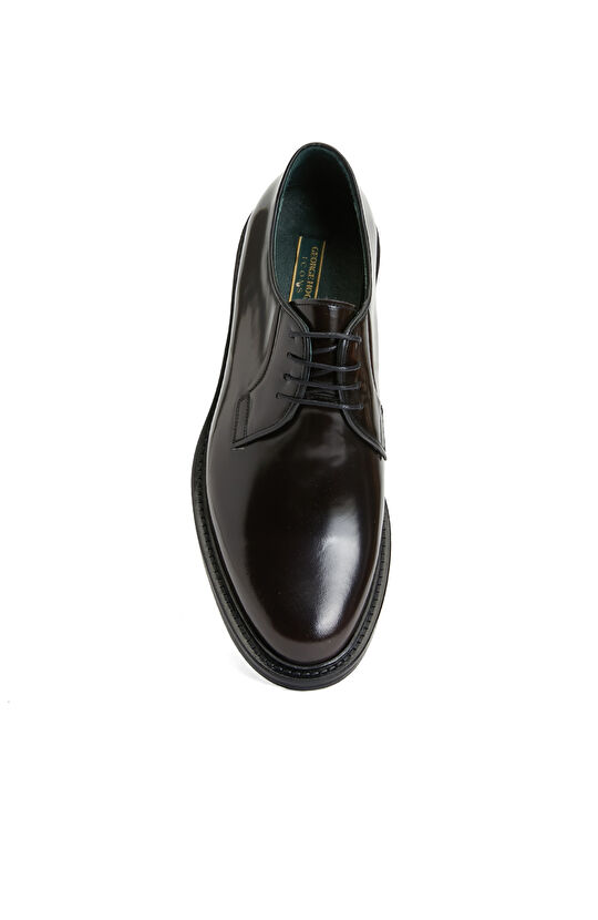 Bordo Erkek Deri Kösele Ayakkabı