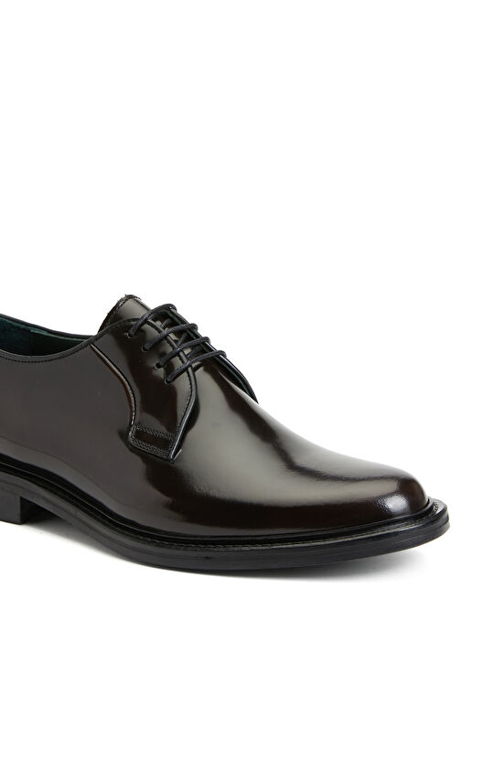 Bordo Erkek Deri Kösele Ayakkabı