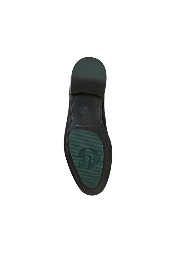 Siyah Erkek Süet Deri Loafer